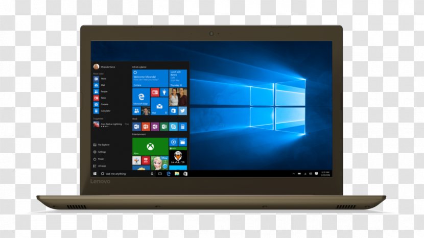 Laptop Lenovo Ideapad 520 Intel - Computer Transparent PNG