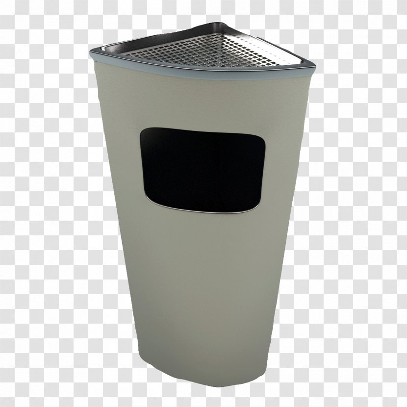 Flowerpot - The Grey Triangle Breathable Trash Basket Transparent PNG