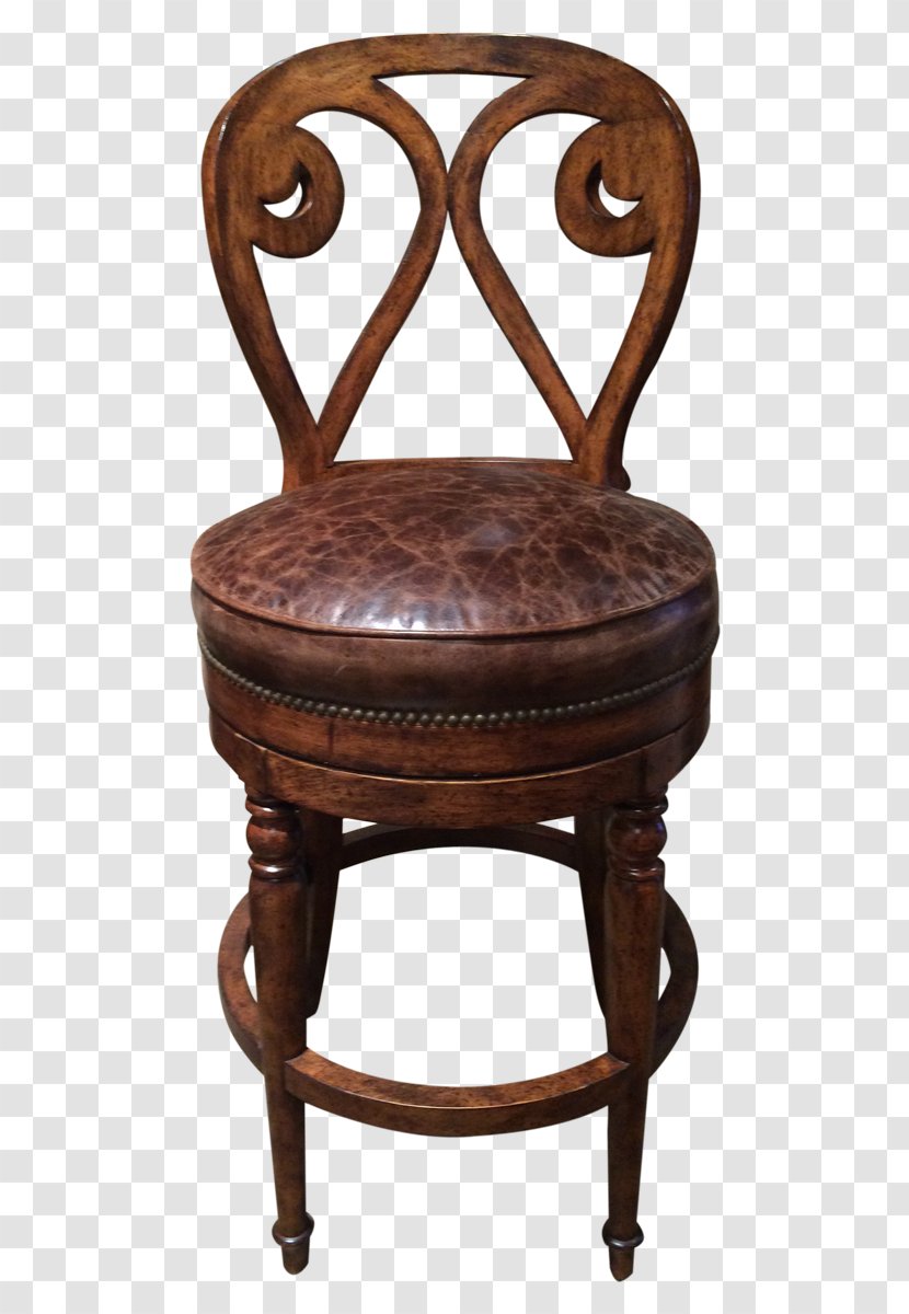 Table Chair Antique - Bar Stool Transparent PNG