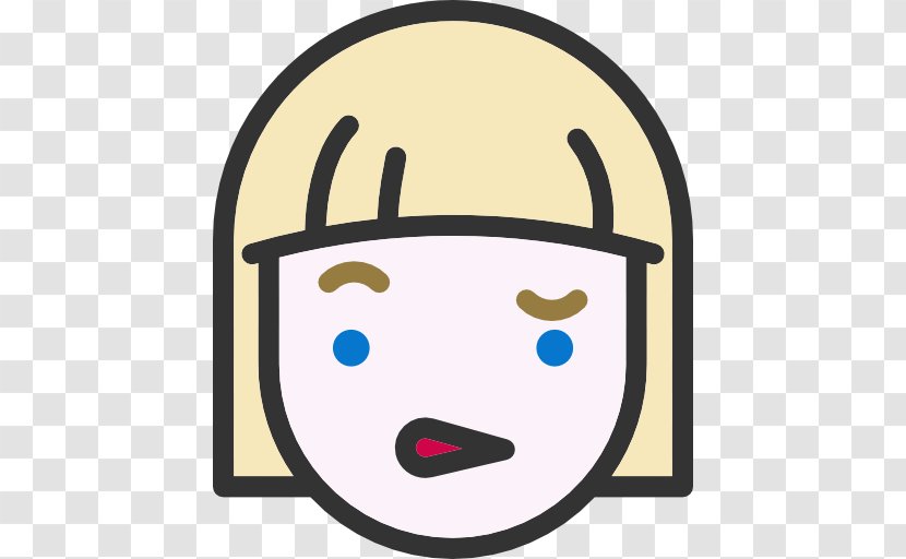 Head Icon - Happiness - Flat Design Transparent PNG