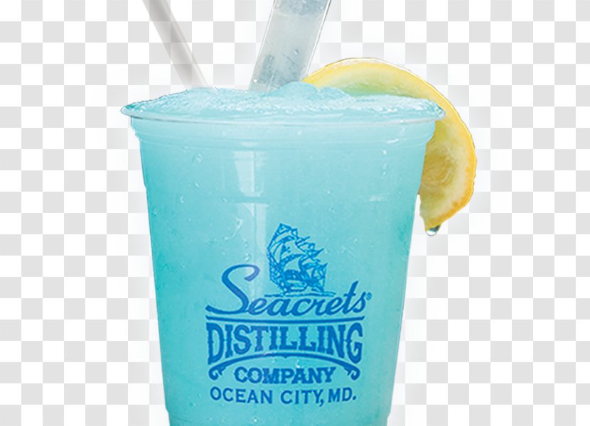 Seacrets Limeade Blue Hawaii Lemonade Cocktail Transparent PNG
