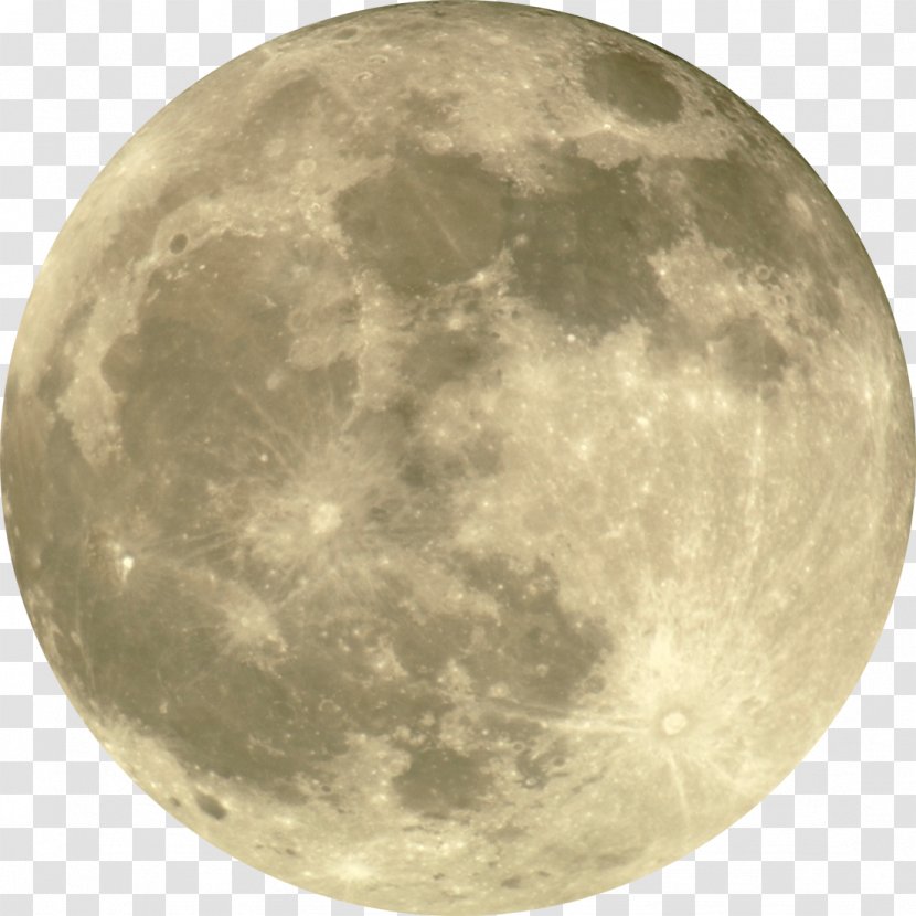 Supermoon Full Moon Earth Apollo Program - Lunar Meteorite - Quiet Transparent PNG
