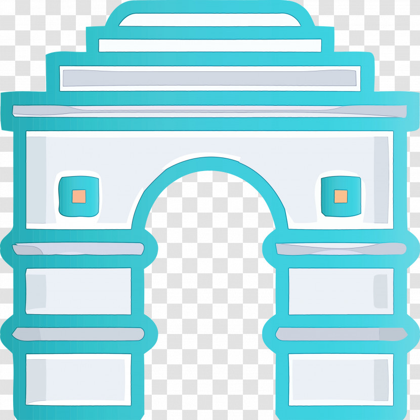 Turquoise Line Transparent PNG