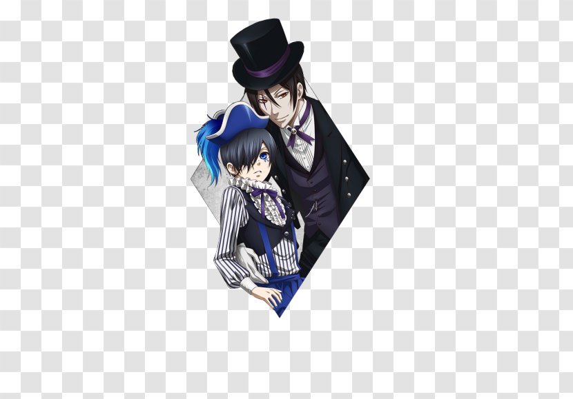 Ciel Phantomhive Sebastian Michaelis Black Butler Circus Sid - Frame - Azure Lane Cosplay Transparent PNG