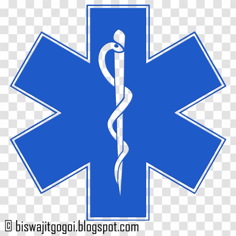 Star Of Life Emergency Medical Services Technician Paramedic Clip Art - Pharmacy Transparent PNG