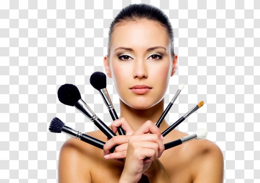 Cosmetics Eye Shadow Make-up Artist Female Makeup Brush Transparent PNG