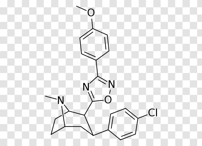 Troparil Phenyltropane Chemical Compound Dichloropane RTI-31 - Black And White - Singh Transparent PNG