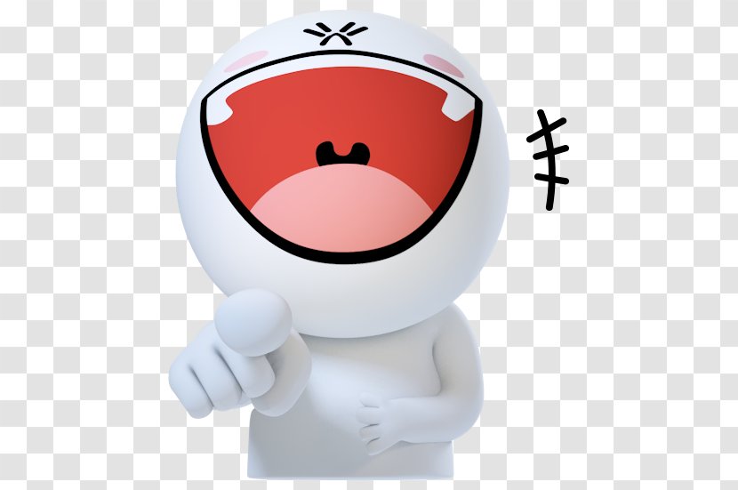Sticker 容园谷景观渡假山庄 Line Friends Emoji - Human Behavior - 3d Lines Transparent PNG