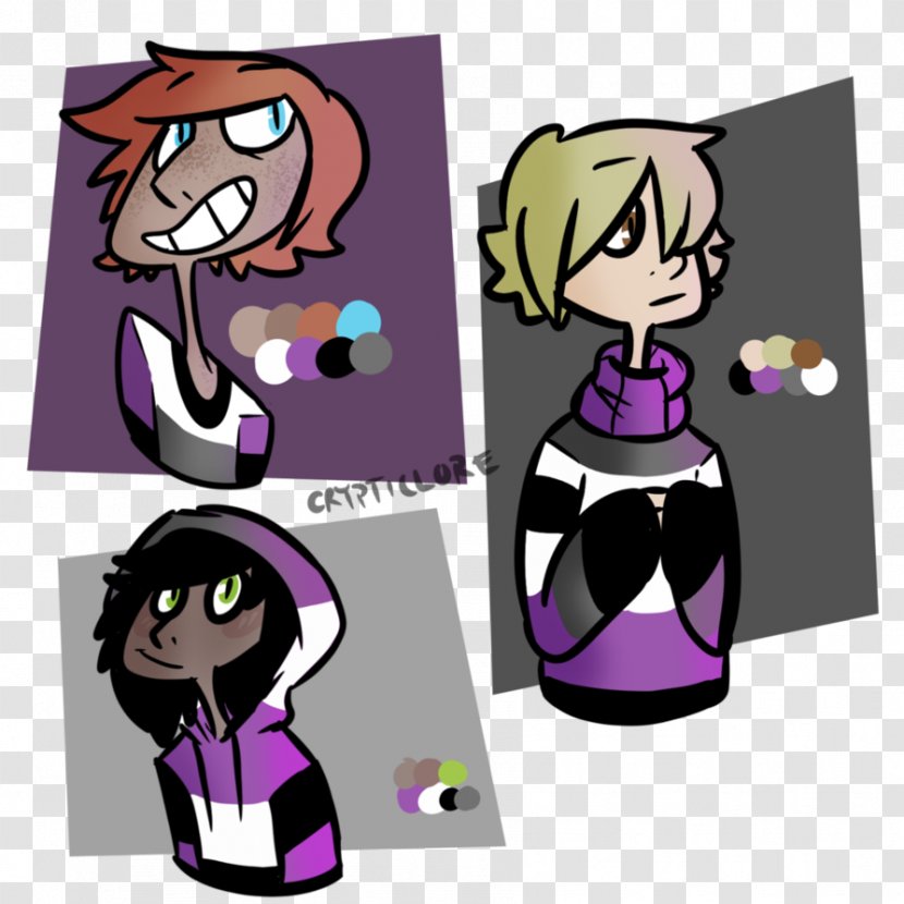Comics Character Clip Art - Asexuality Transparent PNG