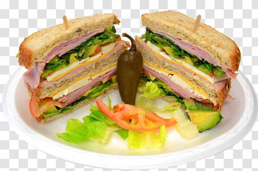 Ham And Cheese Sandwich Club Breakfast BLT Cuisine Of The United States - Veggie Burger Transparent PNG