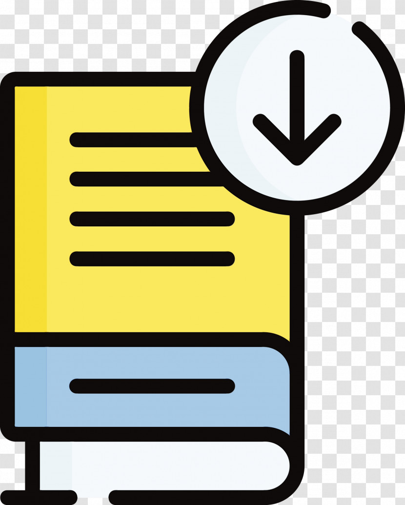 Yellow Icon Line Area Meter Transparent PNG
