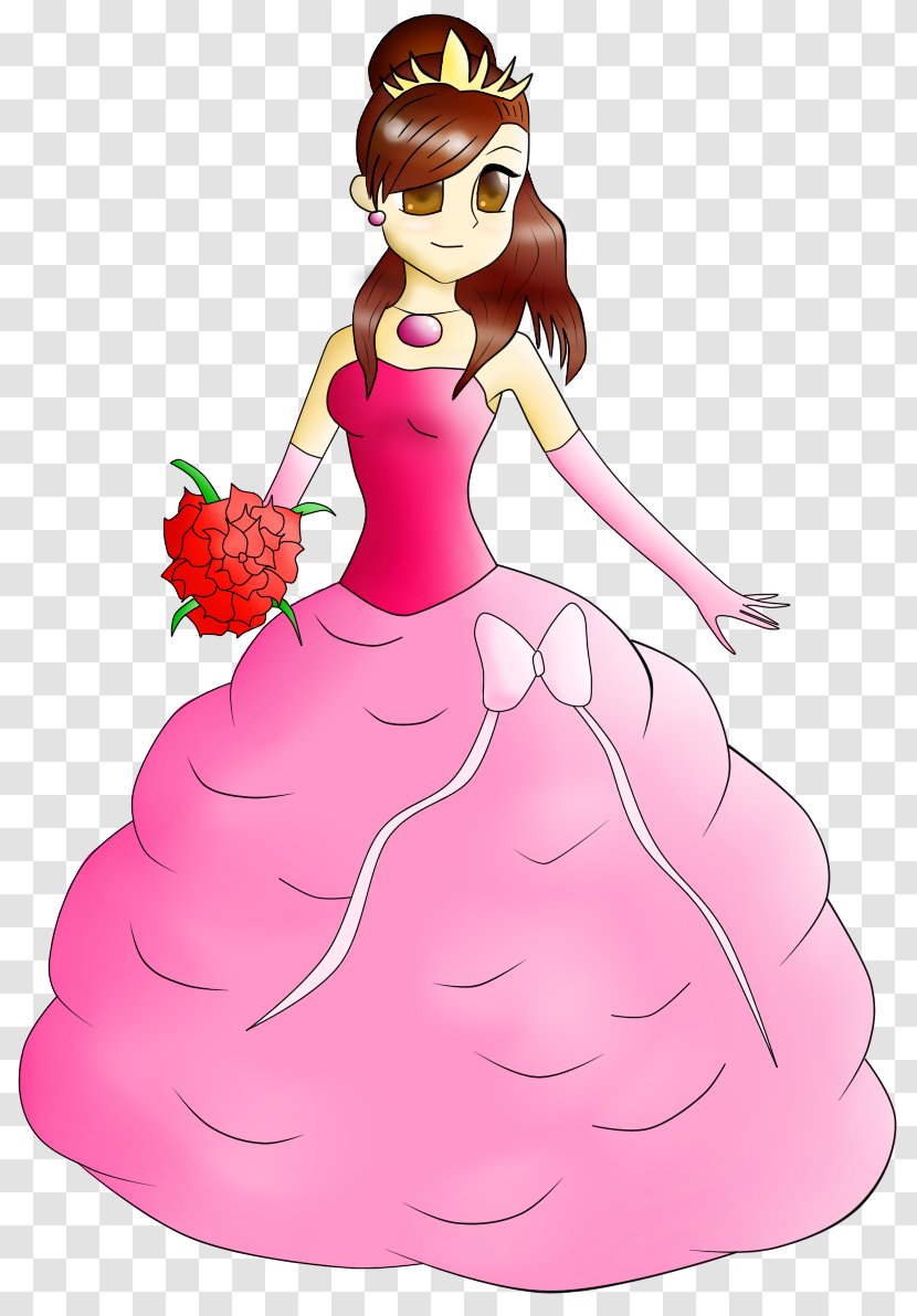Cake Decorating Gown Pink M Clip Art - Preety Transparent PNG