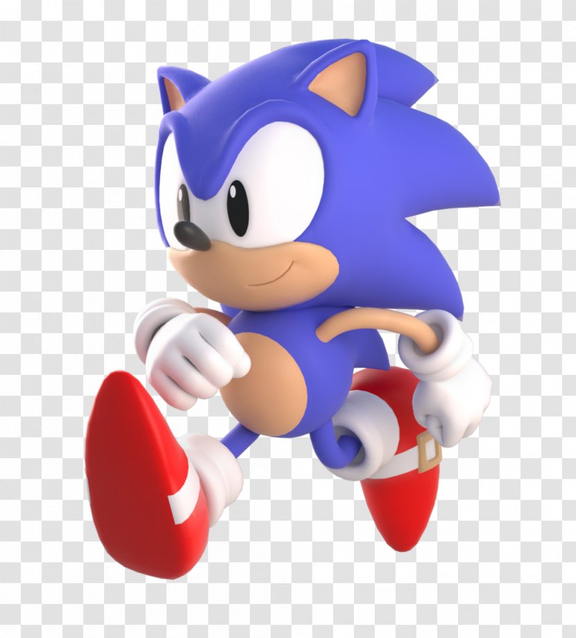 Sonic Mania The Hedgehog 3D Amy Rose Video Game - Classic Transparent PNG
