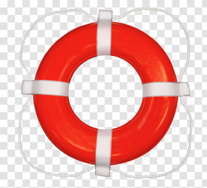 Lifebuoy Life Jackets Ring Boat - Red - Safety Transparent PNG