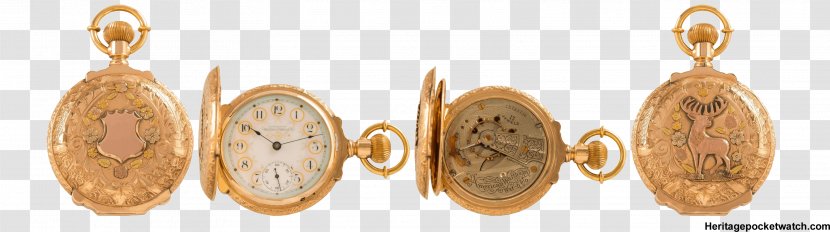 Clothing Accessories Earring Pocket Watch Waltham Company Transparent PNG