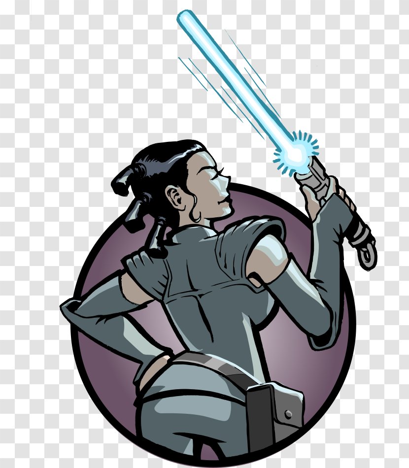 Character Fiction Clip Art - Cartoon - Rey Star Wars Transparent PNG