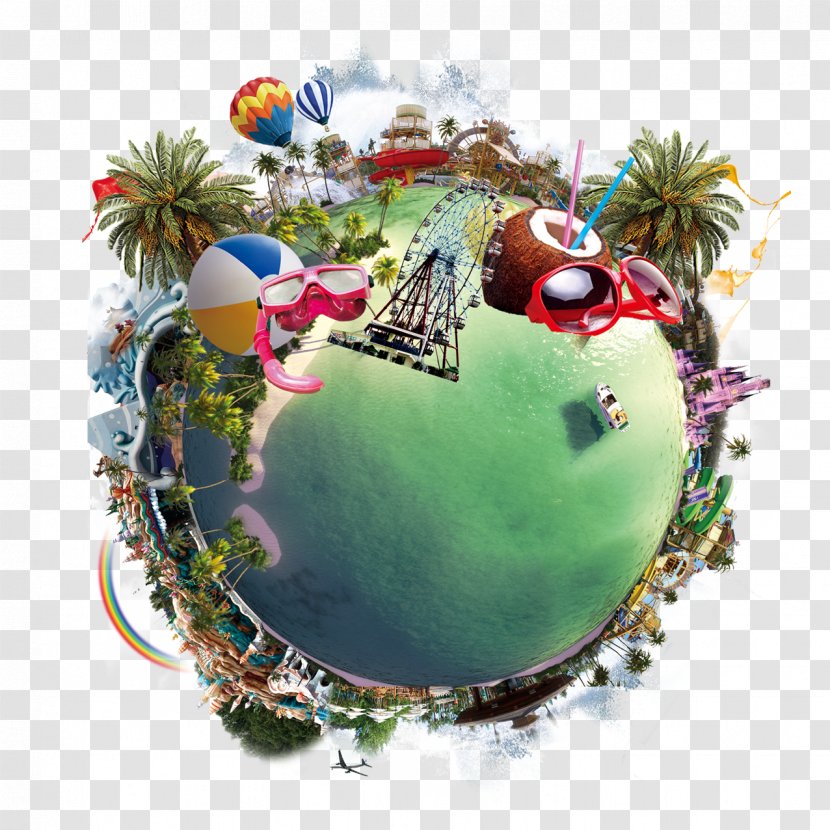 Earth Icon - Poster - Cartoon Transparent PNG