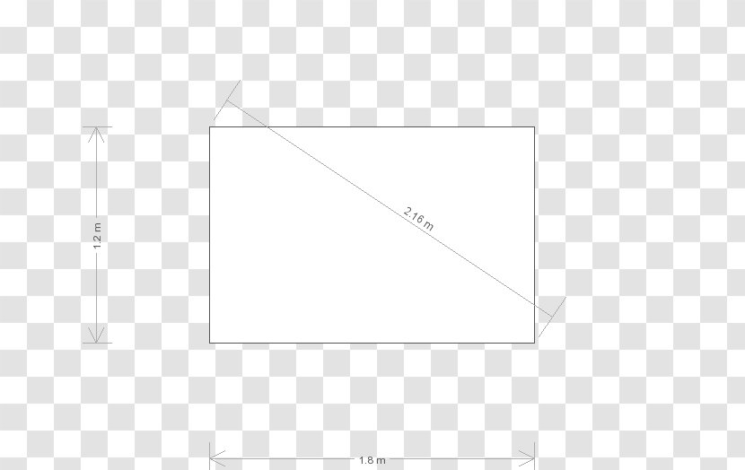 Line Triangle - White Transparent PNG