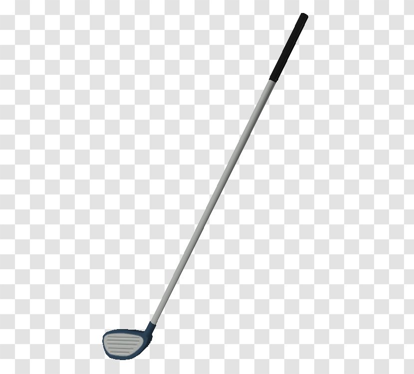 Material Black And White Pattern - Golf Club Transparent Background Transparent PNG