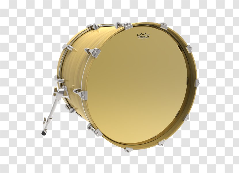 Drumhead Remo FiberSkyn Bass Drums - Timbales - Sprinkle Gold Hands Transparent PNG