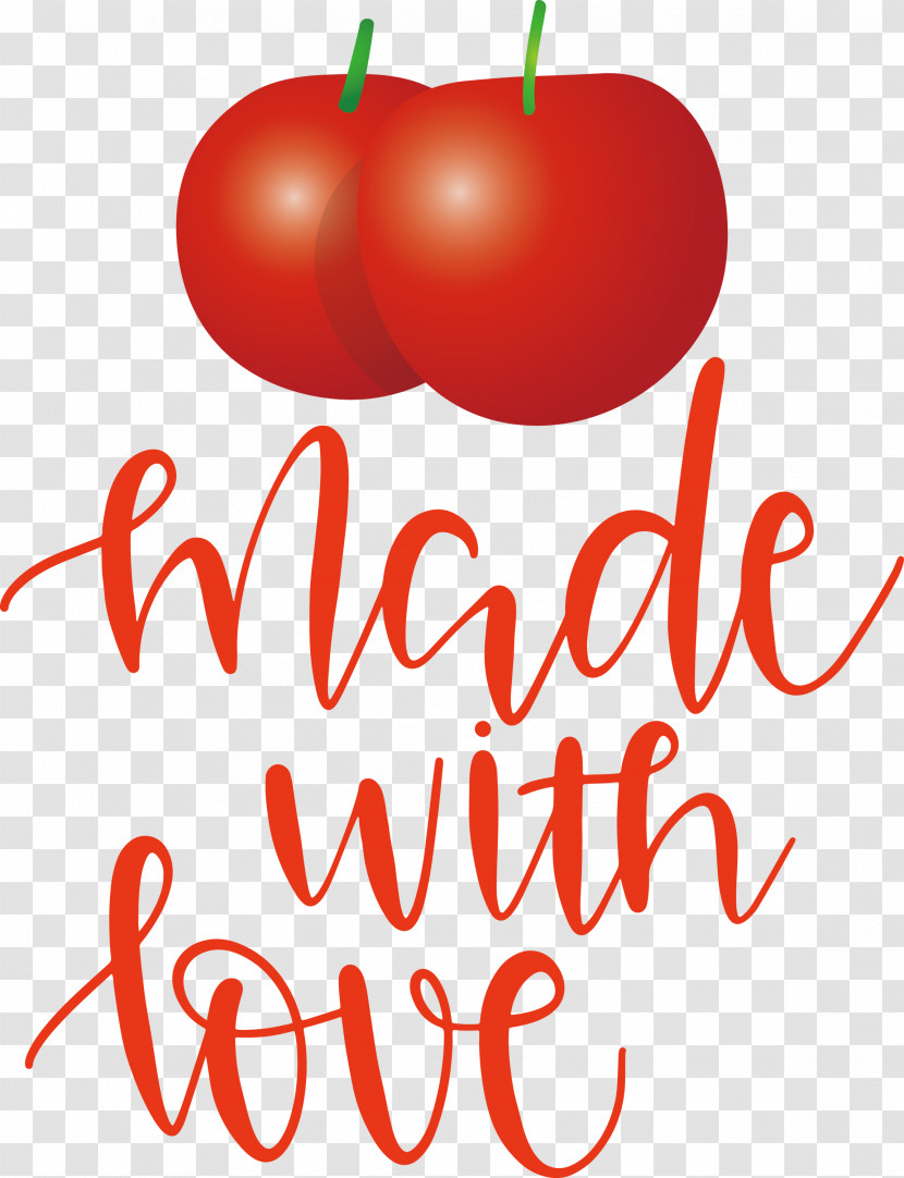 Made With Love Food Kitchen Transparent PNG