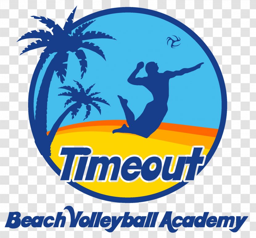 Logo Timeout Beach Volleyball Academy - Sport - Master Transparent PNG