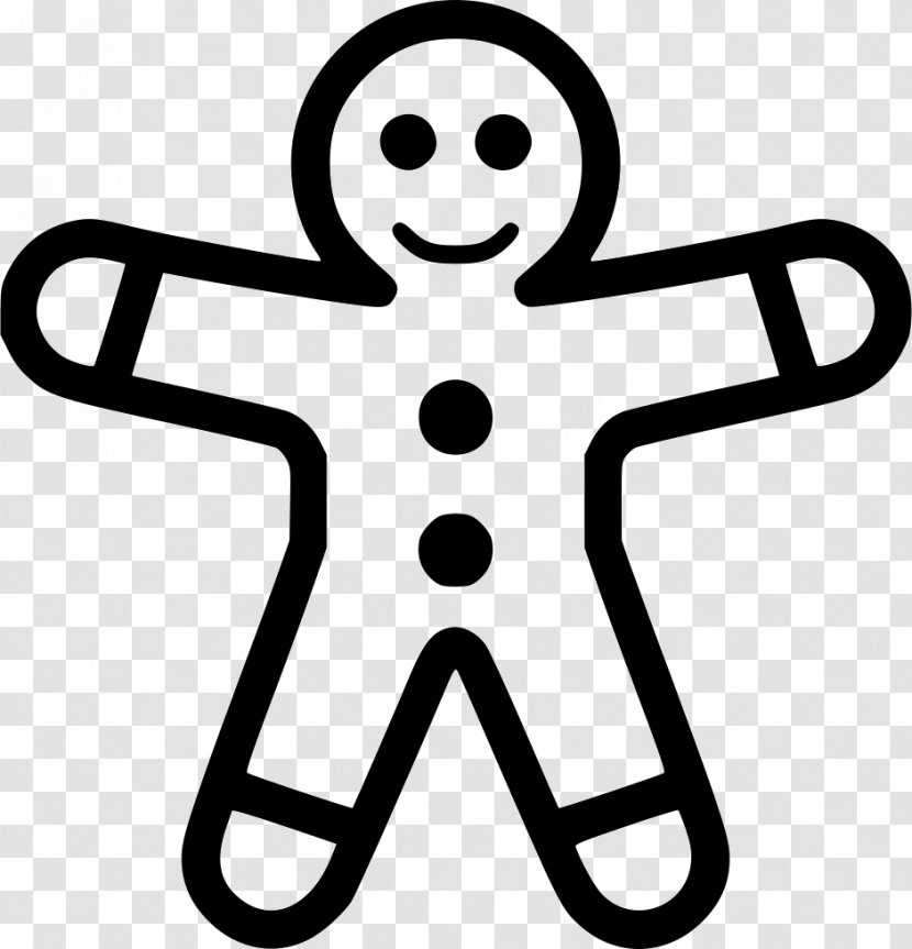 Gingerbread Man House Biscuits - Catering Icon Transparent PNG