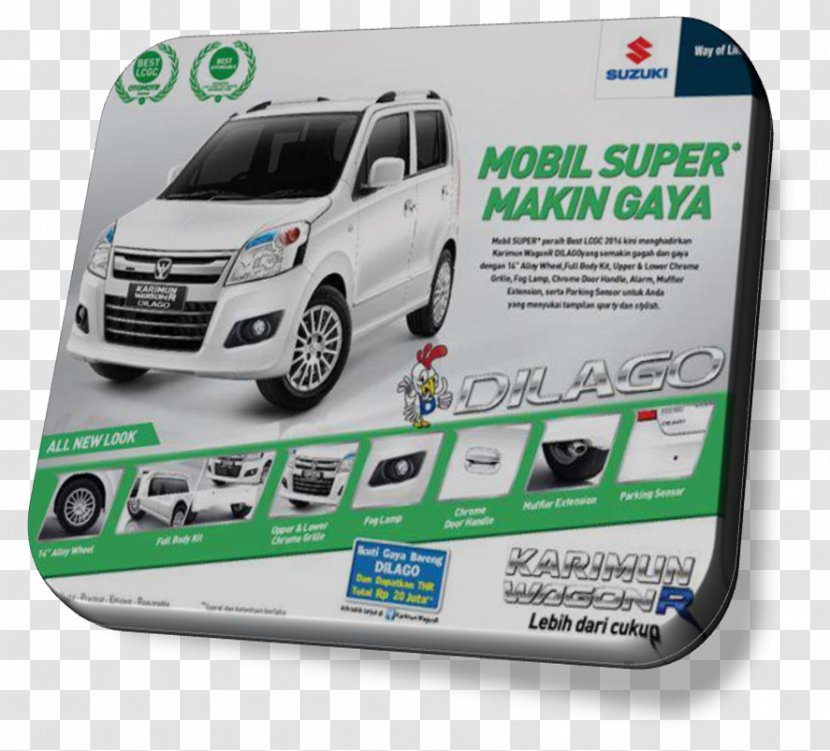 Compact Van Suzuki Wagon R MR Ertiga - Karimun Transparent PNG