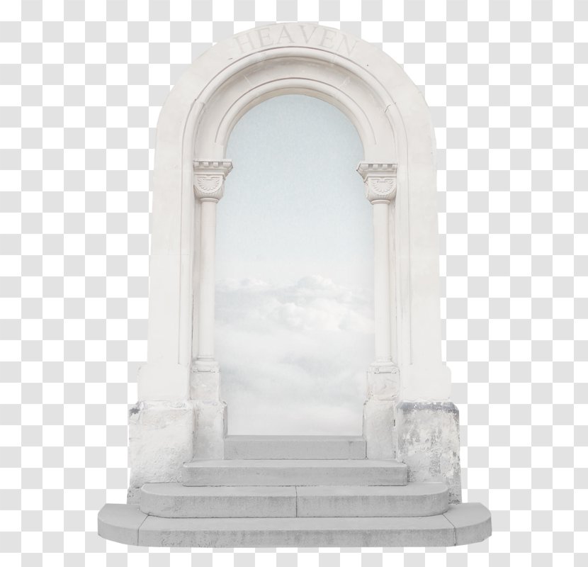 Arch Door - White - Arched Transparent PNG