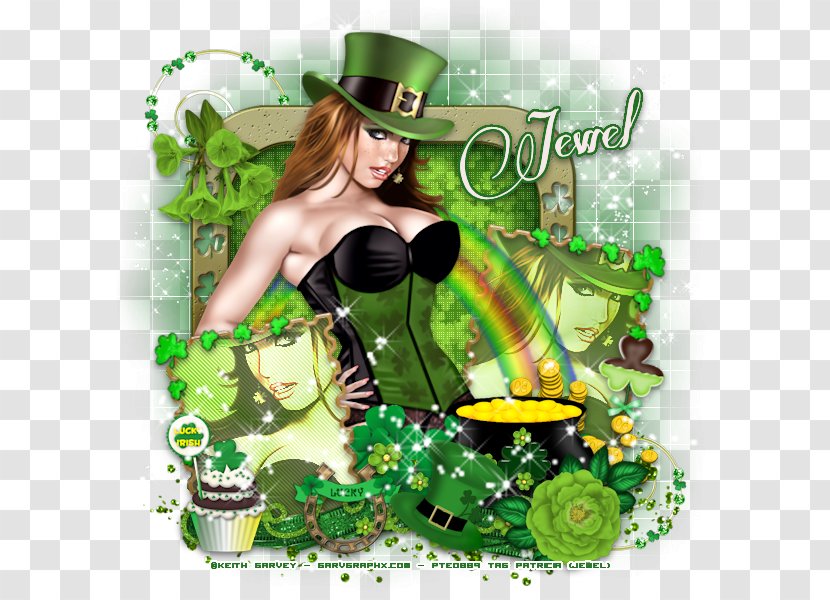 Graphics Illustration Green Fiction Character - Irish Transparent PNG