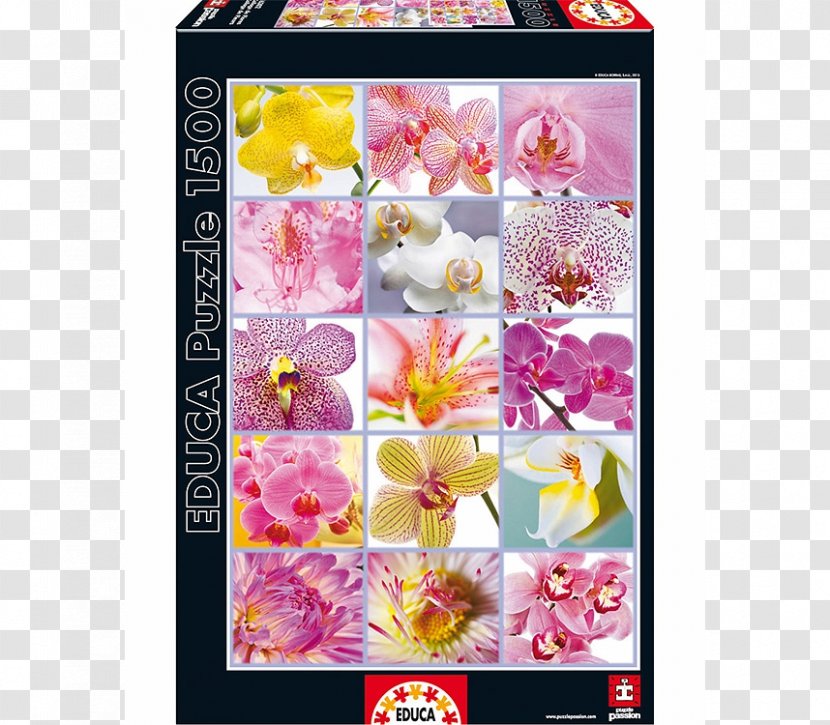Jigsaw Puzzles Flower Bouquet Educa Borràs Toy - Ravensburger Transparent PNG