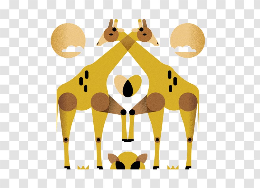 Deer Flat Design Transparent PNG