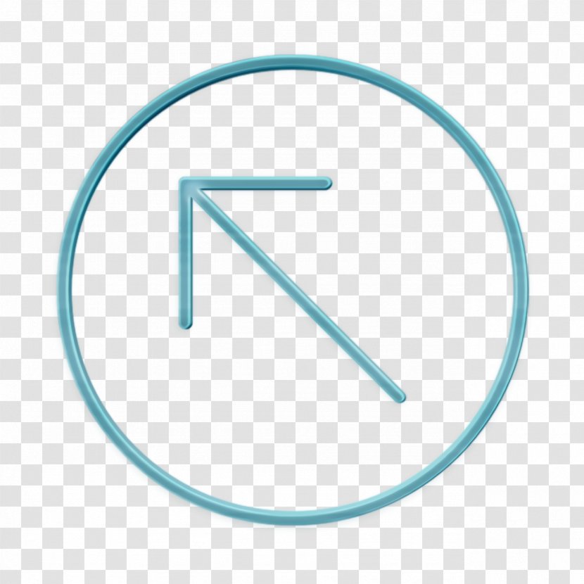 Arrow Icon Circle Direction - Symbol Aqua Transparent PNG