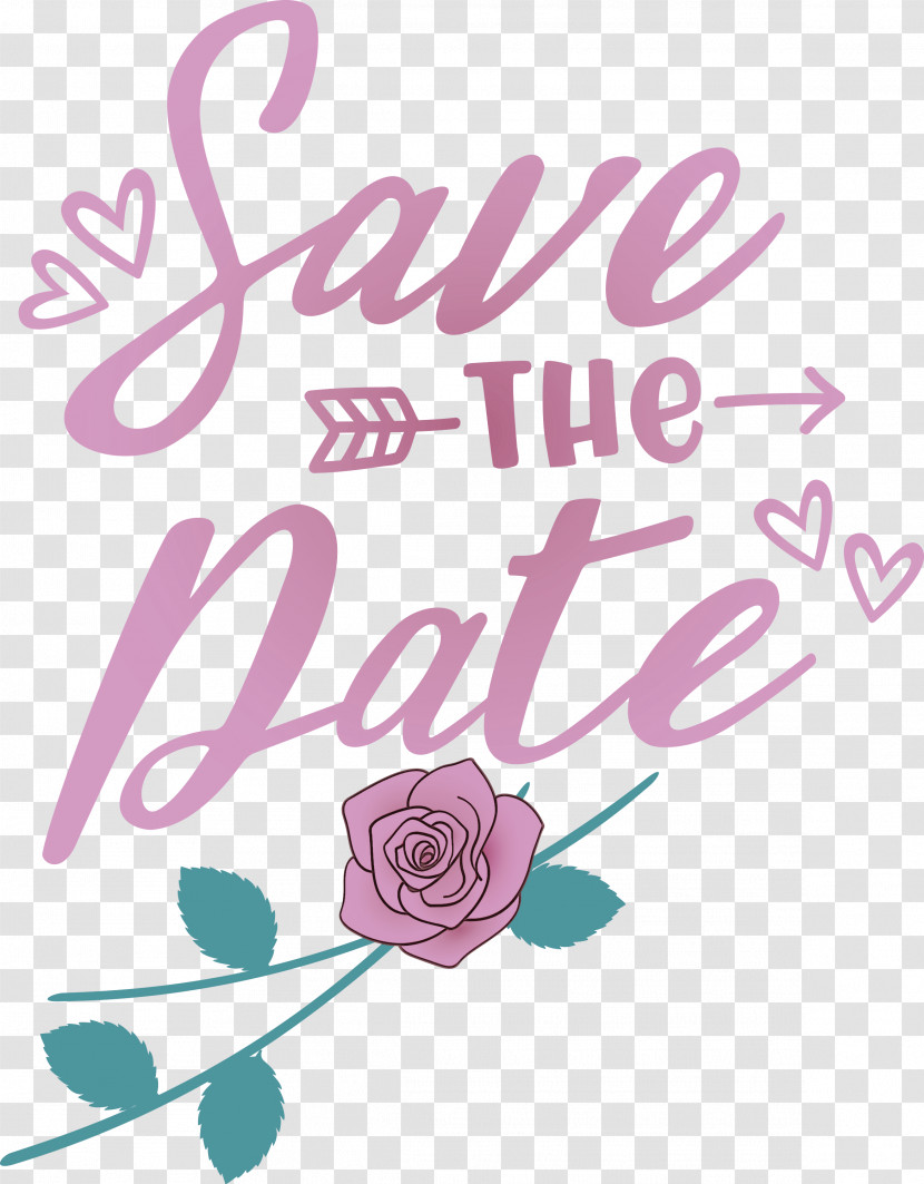 Save The Date Wedding Transparent PNG