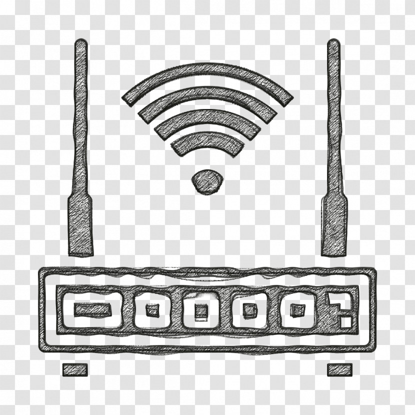 Electronic Device Icon Router Icon Transparent PNG