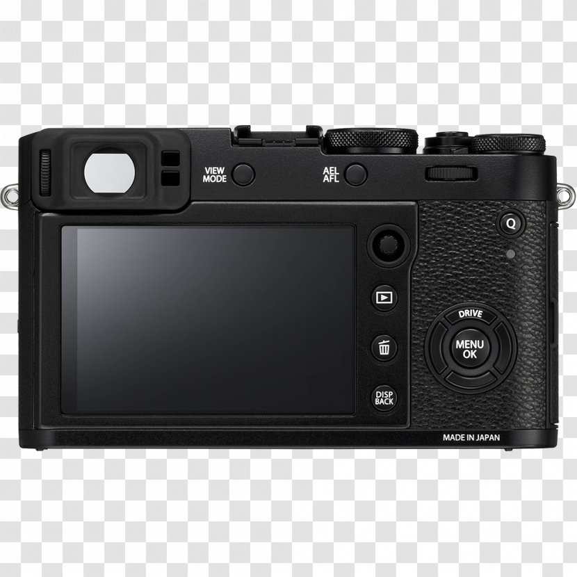 Point-and-shoot Camera Fujifilm Photography Active Pixel Sensor - Mirrorless Interchangeable Lens Transparent PNG