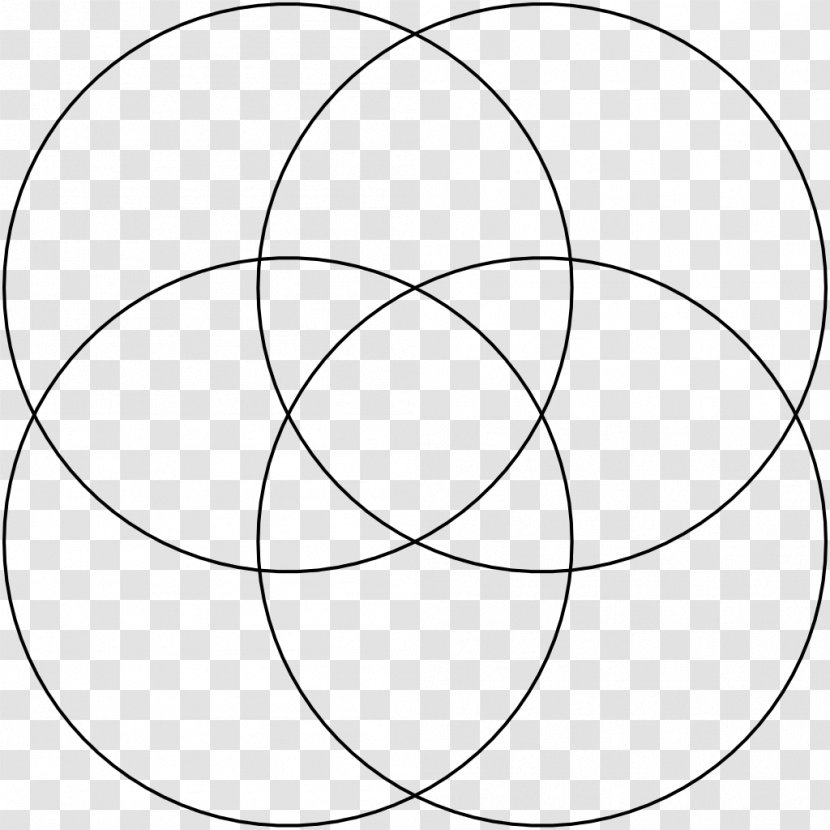 Circle Area Rectangle Point - Flower Square Transparent PNG