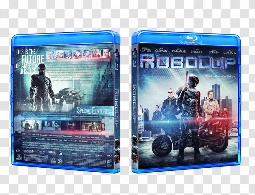 Film Director DVD Blu-ray Disc Adventure - Robocop Transparent PNG