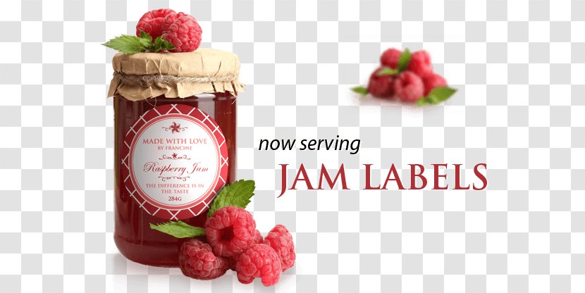 Varenye Label Strawberry Raspberry - Berry - Promotional Labels Transparent PNG