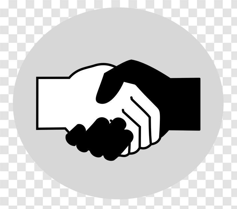 Clip Art Handshake Image - Finger - Consulting Name Transparent PNG