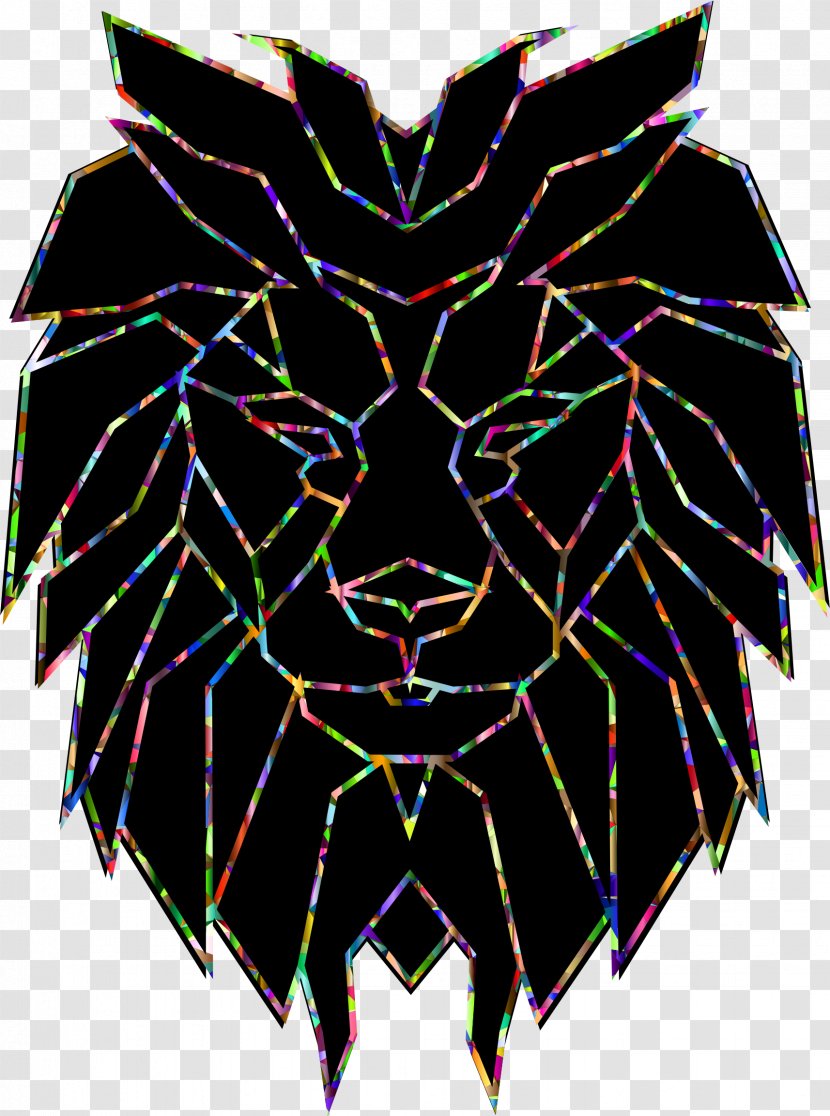 Lionhead Rabbit T-shirt Felidae Tiger - Symmetry - Lion Face Transparent PNG
