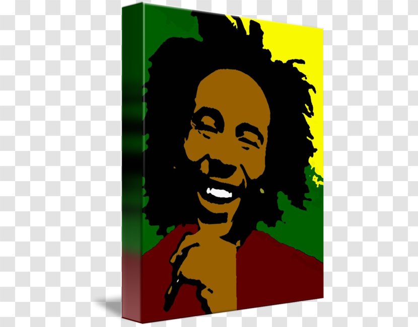 Bob Marley Illustration Cartoon Poster - Smile - Painting Transparent PNG