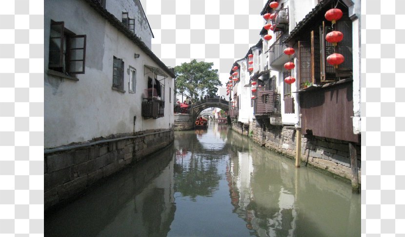 Jiangnan City Impression - Suzhou Town Transparent PNG