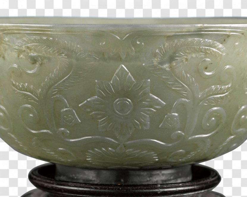 Celadon Mughal Empire Chinese Jade Tableware - Carving - Glass Transparent PNG