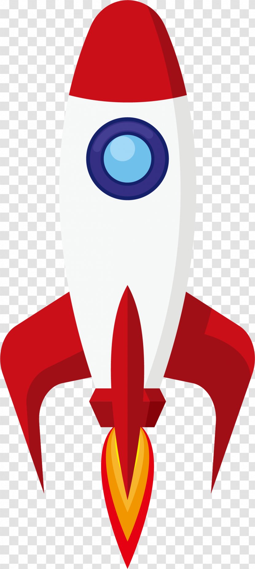 Rocket Spacecraft Cartoon Caricature Clip Art - Kosmoselaev - Launching Transparent PNG