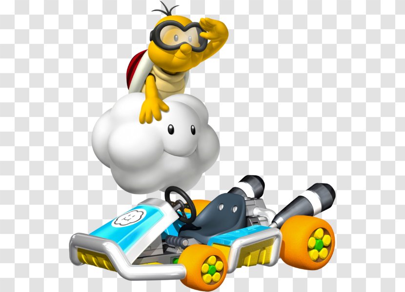 Mario Kart 7 Super Bros. Wii - Yellow Transparent PNG