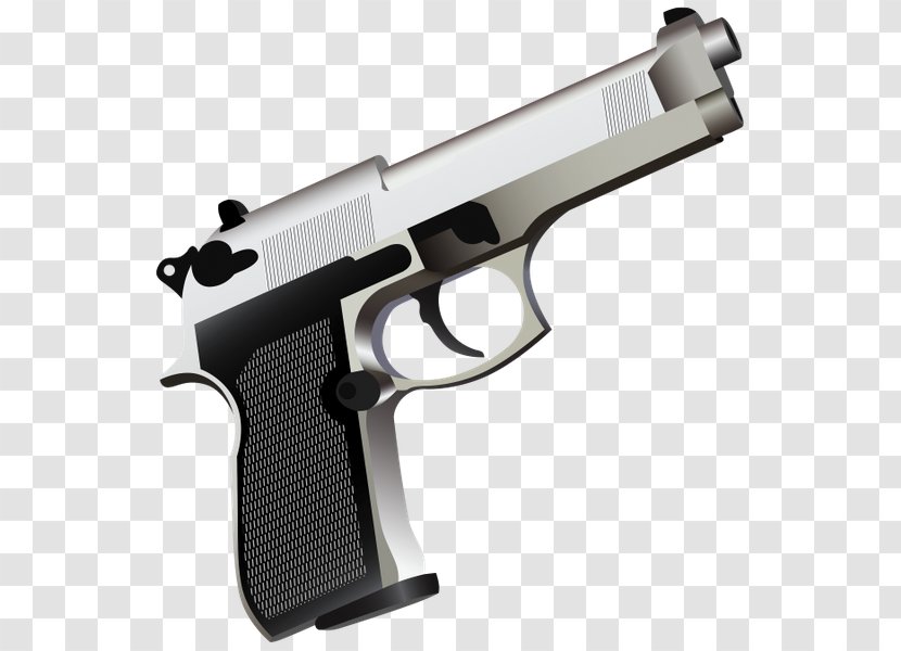 Trigger Firearm Pistol Weapon Gun - Flower Transparent PNG