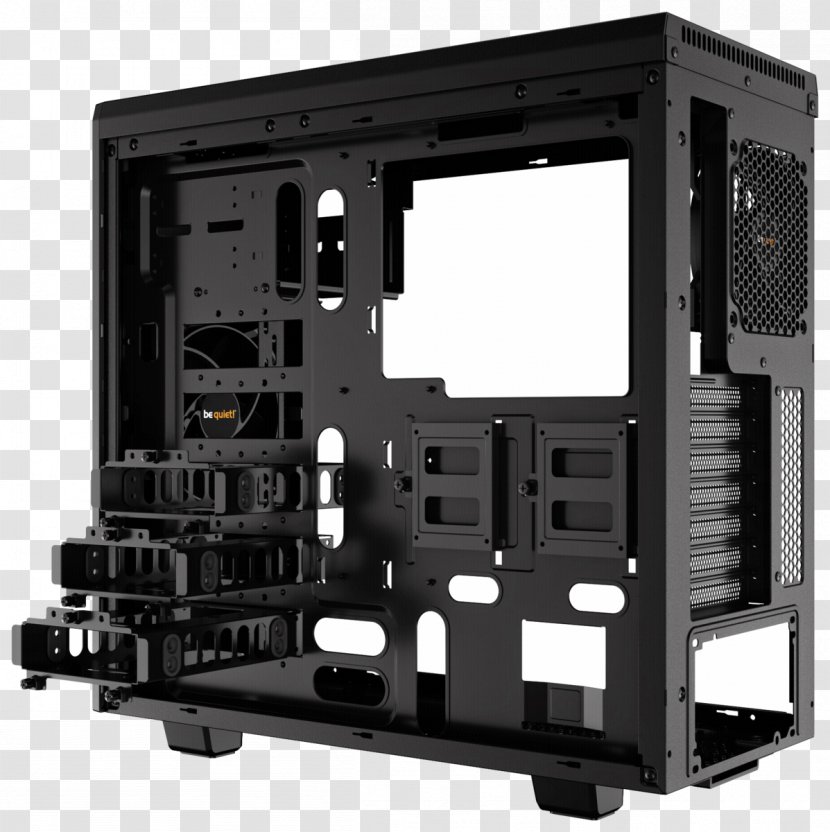 Computer Cases & Housings Window BeQuiet Be Quiet! Pure Power 10 ATX12V/EPS12V Supply BN270 - Case Transparent PNG