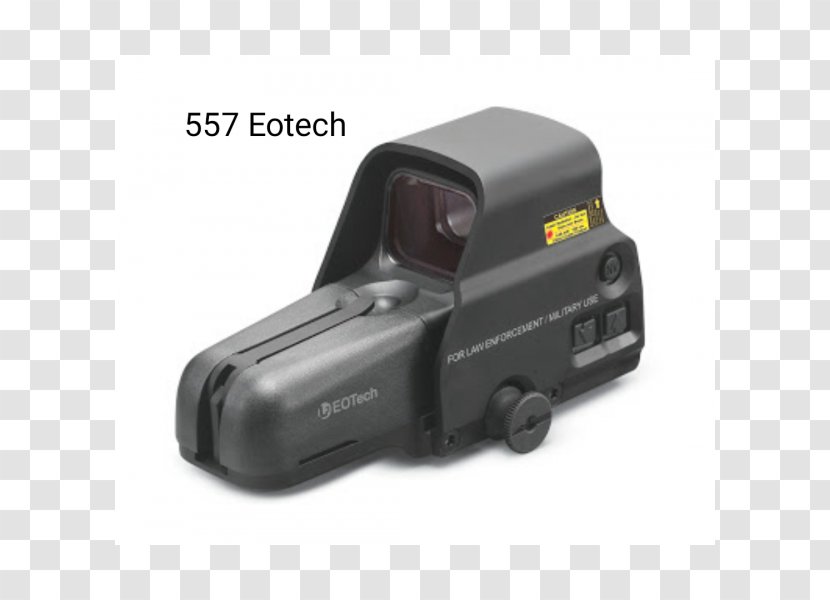 EOTech Holographic Weapon Sight M4 Carbine Firearm Reflector - Cartoon Transparent PNG