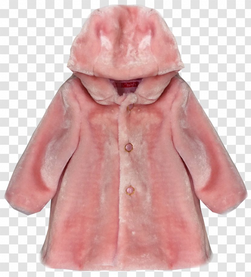 Fur Pink M Neck - Outerwear - One Product Transparent PNG